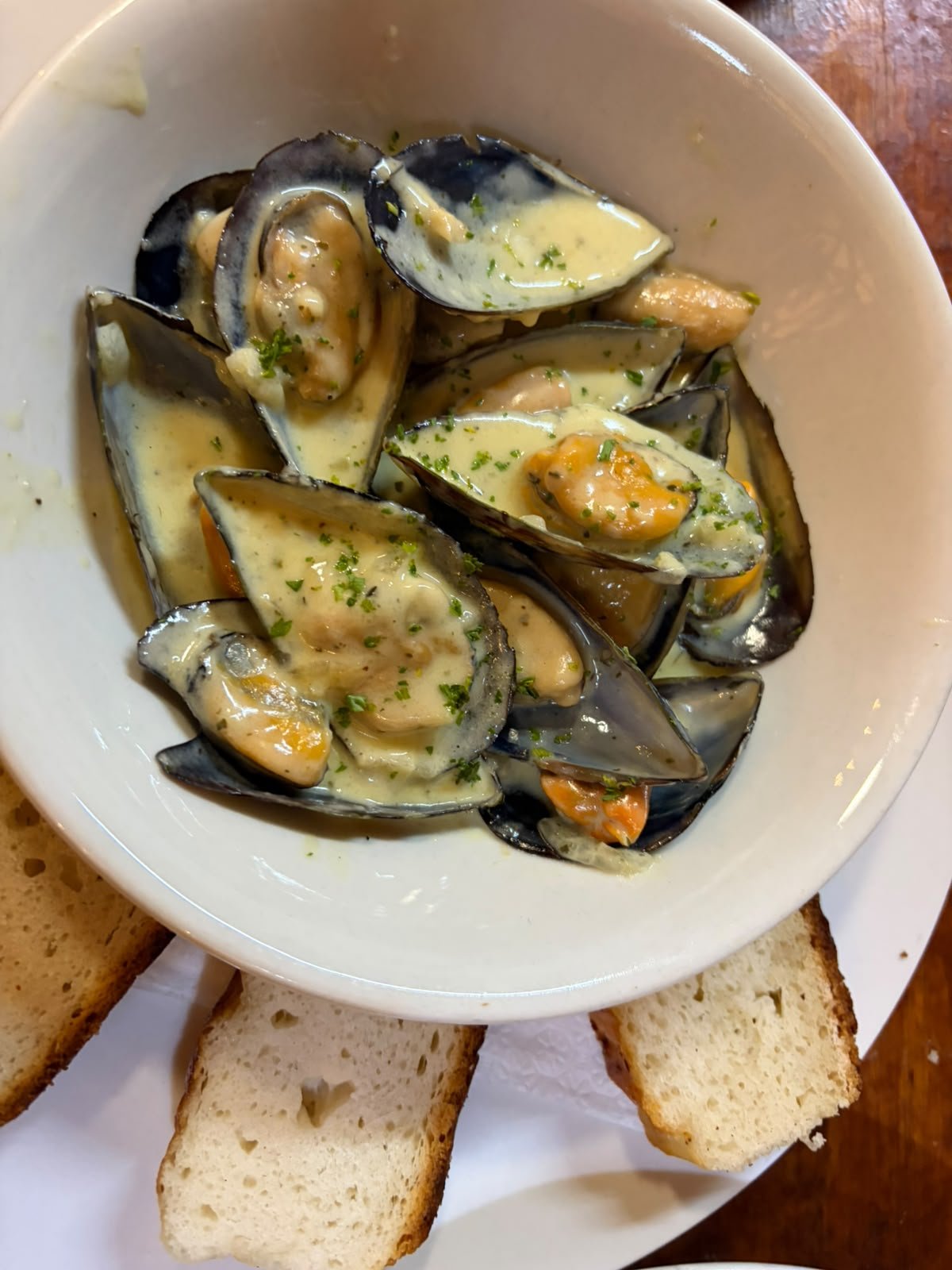 A plated dish at Gavin's Trattoria